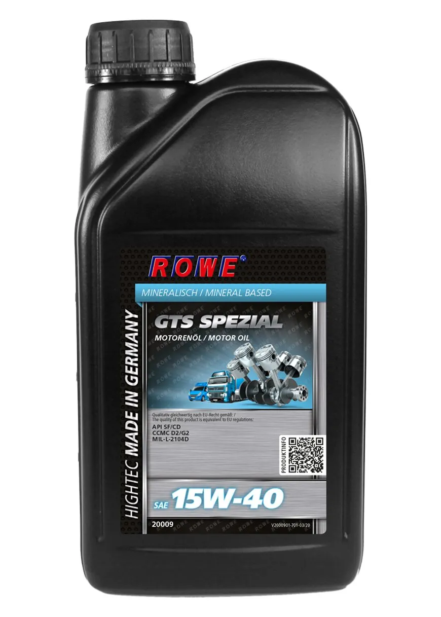 rowe-hightec-gts-spezial-sae-15w-40-motor-l-1-liter-mineralisch image 1