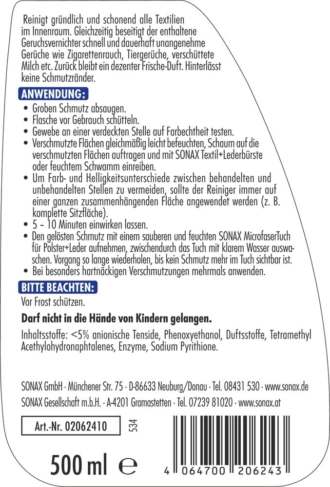 sonax-xtreme-polster-alcantara-reiniger-500-ml image 2