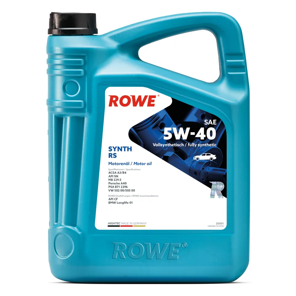 rowe-hightec-synth-rs-sae-5w-40-vollsynthetisches-motor-l-5-liter image 1