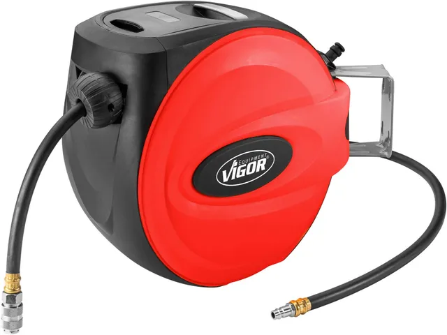 vigor-v7143-10-schlauchaufroller-15-m-mit-druckluftadapter image 1