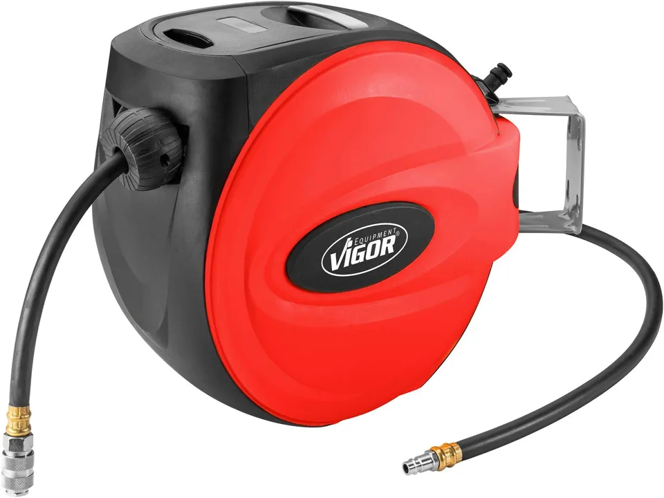 vigor-v7143-10-schlauchaufroller-15-m-mit-druckluftadapter image 1