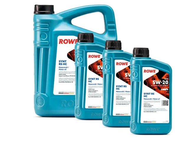 rowe-hightec-synt-rs-hc-sae-5w-20-motor-l-8-liter-5l-3l-made-in-germany image 1