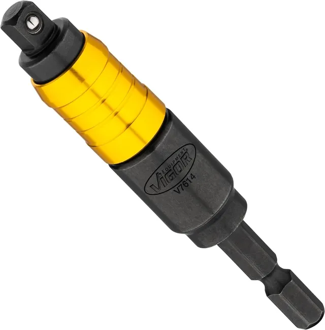 vigor-steckschl-ssel-adapter-v7614-mit-gelenk-1-4-16-mm image 1