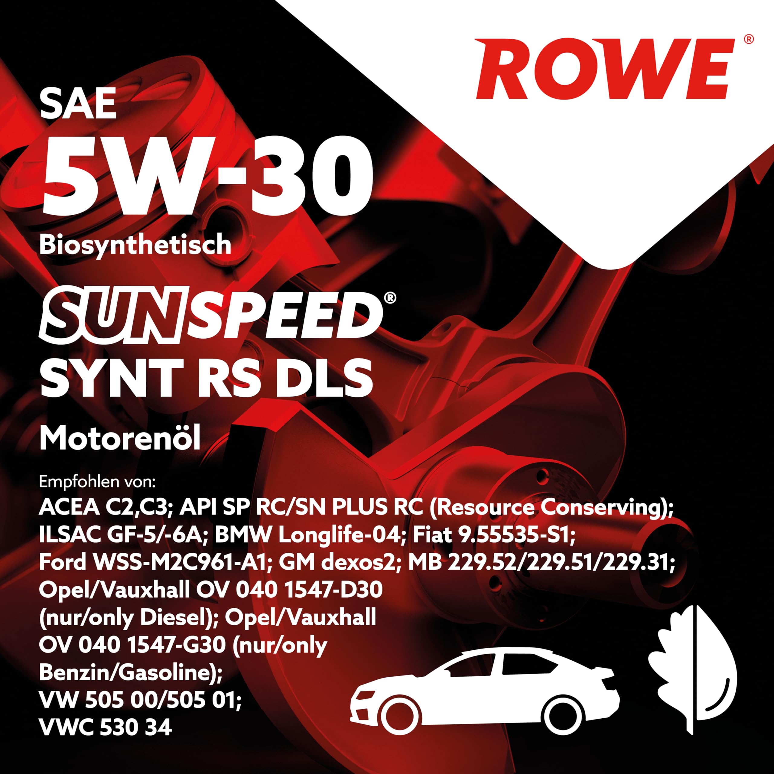 rowe-sunspeed-synt-rs-dls-sae-5w-30-mehrbereichs-motoren-l-1-liter image 2