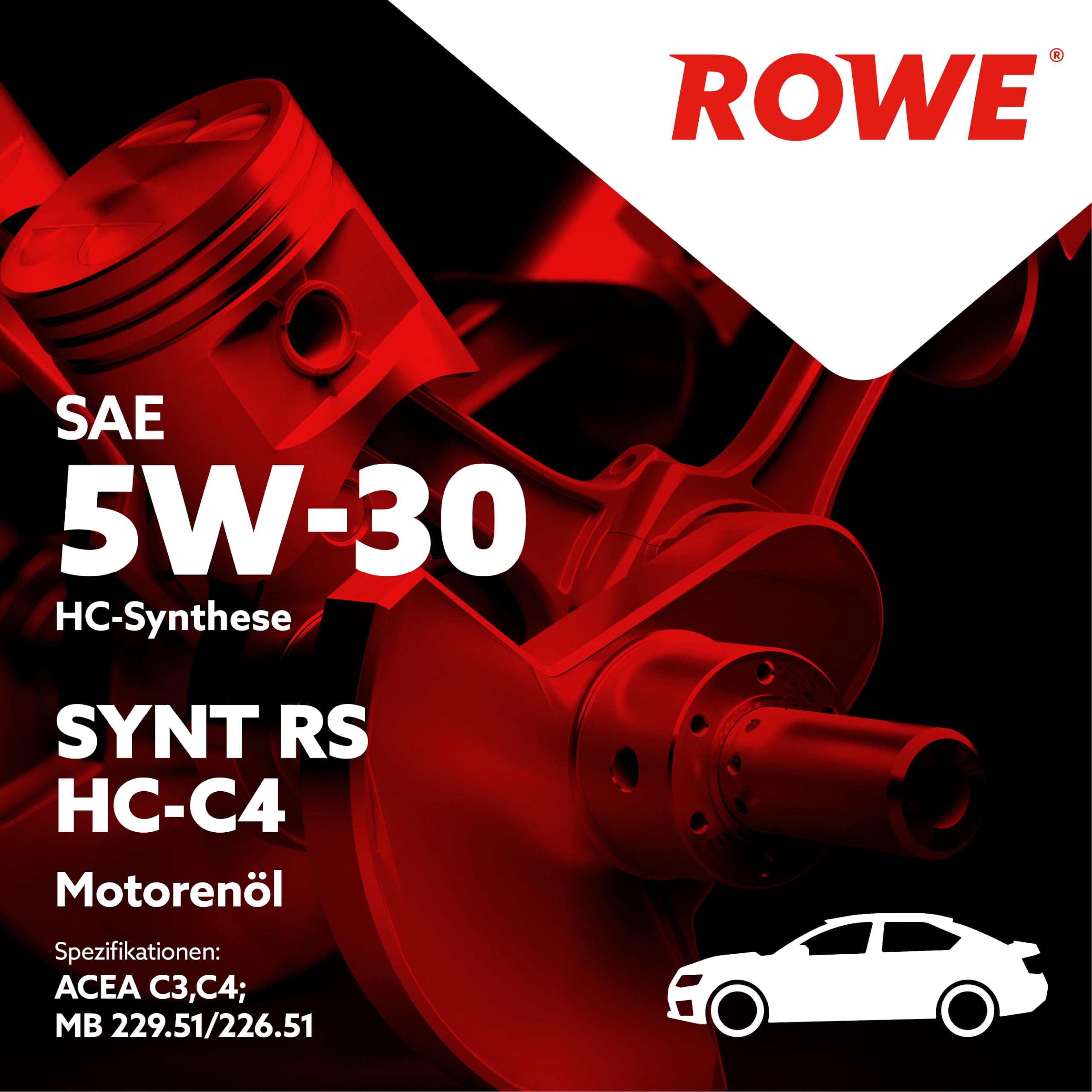 rowe-hightec-synt-rs-sae-5w-30-hc-c4-1-liter-hc-synthese-motoren-l-f-r-dpf-und-l image 2