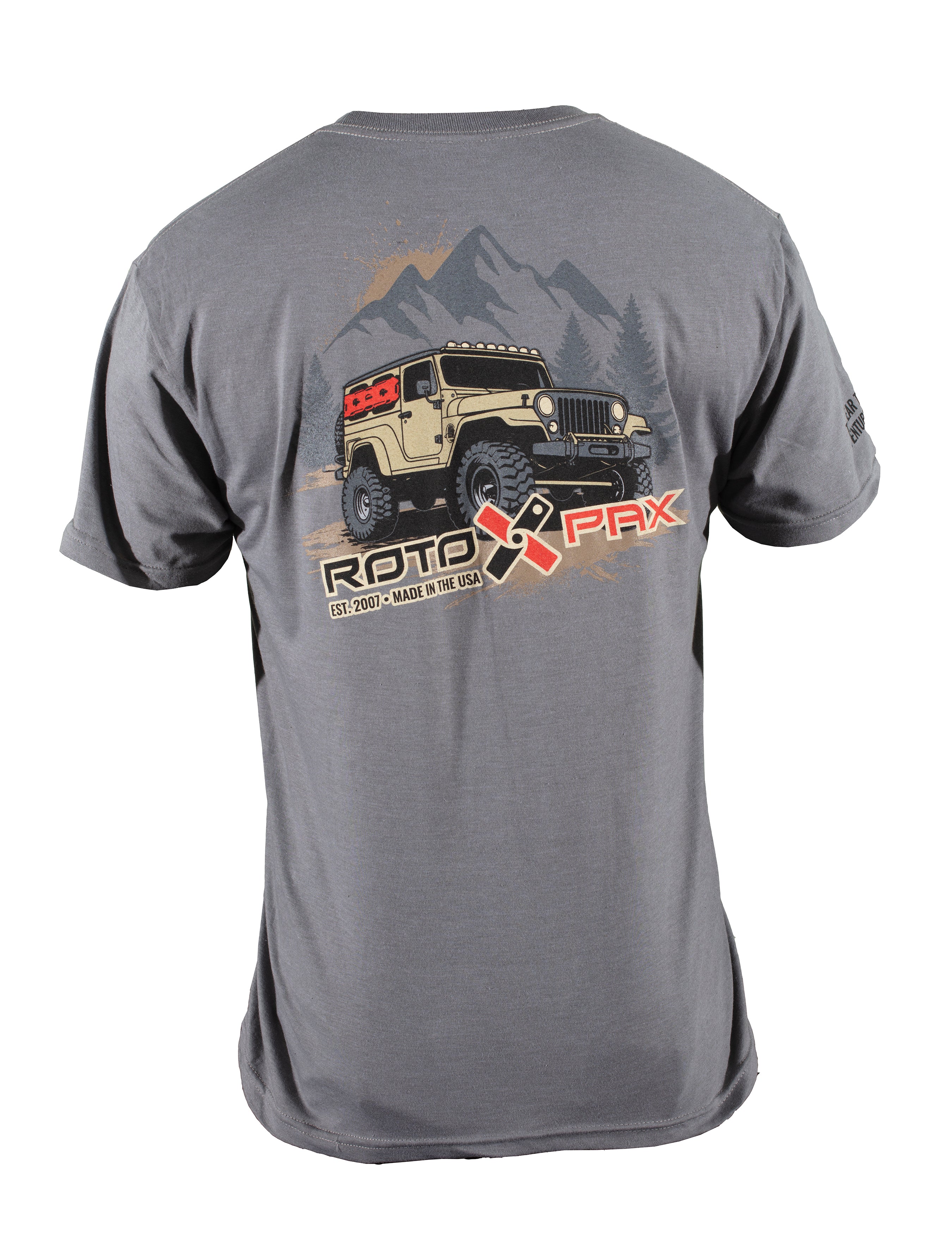 rotopax-made-in-the-usa-shirt-grey-t-shirt-60-40-cotton-poly image 7