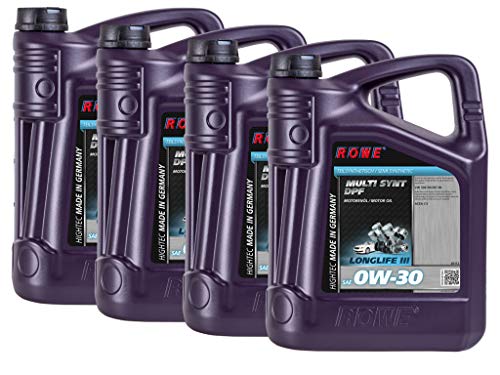 rowe-hightec-multi-synt-dpf-sae-0w-30-20-liter-4x5l-teilsynthetisches-hochleistu image 3
