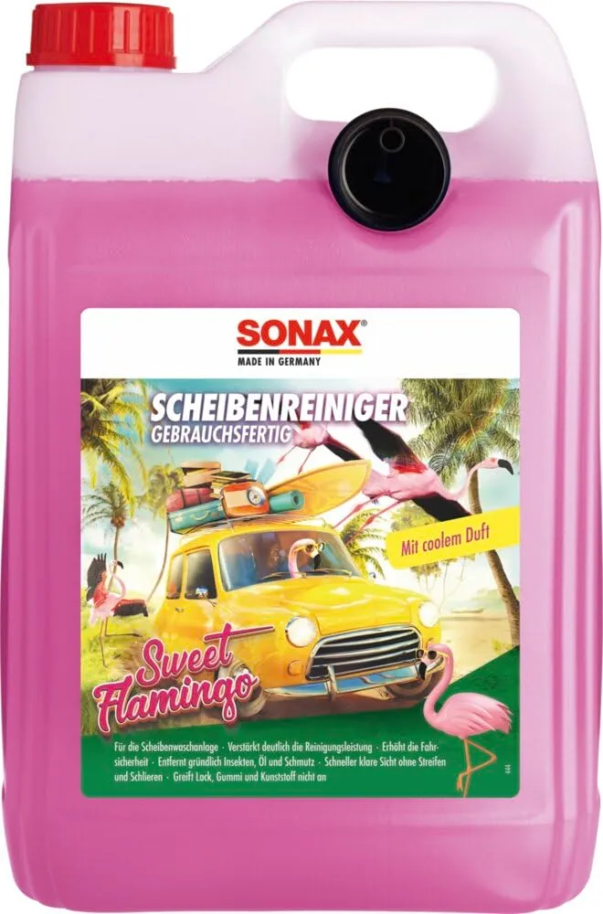 sonax-scheibenreiniger-gebrauchsfertig-sweet-flamingo-5-liter image 1