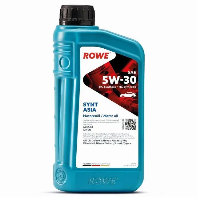 rowe-hightec-synth-rs-sae-5w-30-1-liter-motor-l-f-r-asien-api-sn-acea-c3 image 1