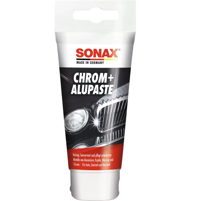 sonax-chrom-alupaste-75-ml-poliermittelhaltige-pflegepaste-f-r-unlackierte-metal image 1