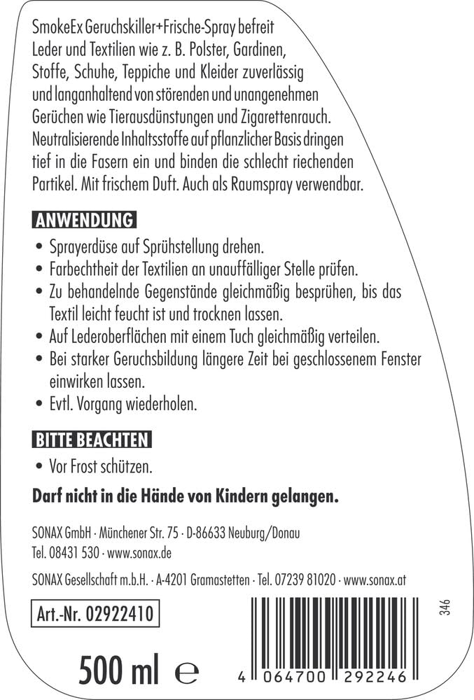 sonax-smokeex-geruchskiller-frische-spray-500-ml-beseitigt-ger-che-nachhaltig image 2