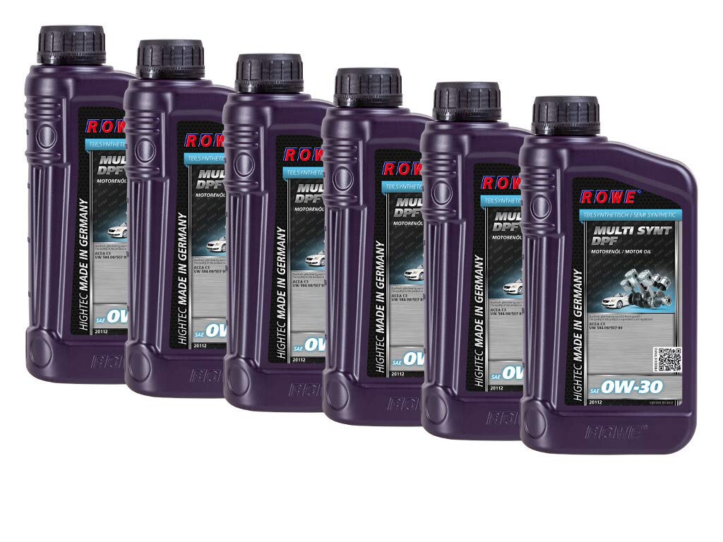 rowe-hightec-multi-synt-dpf-sae-0w-30-motor-l-6-liter-6x1l image 1