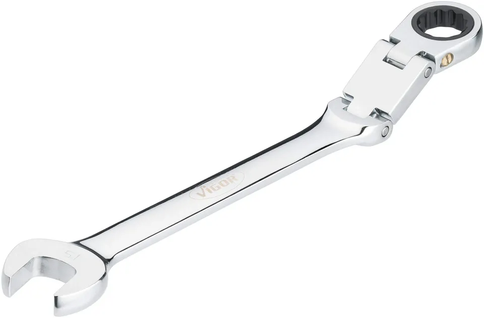 vigor-ratschen-ring-maulschl-ssel-doppelgelenk-sw-15-mm image 1