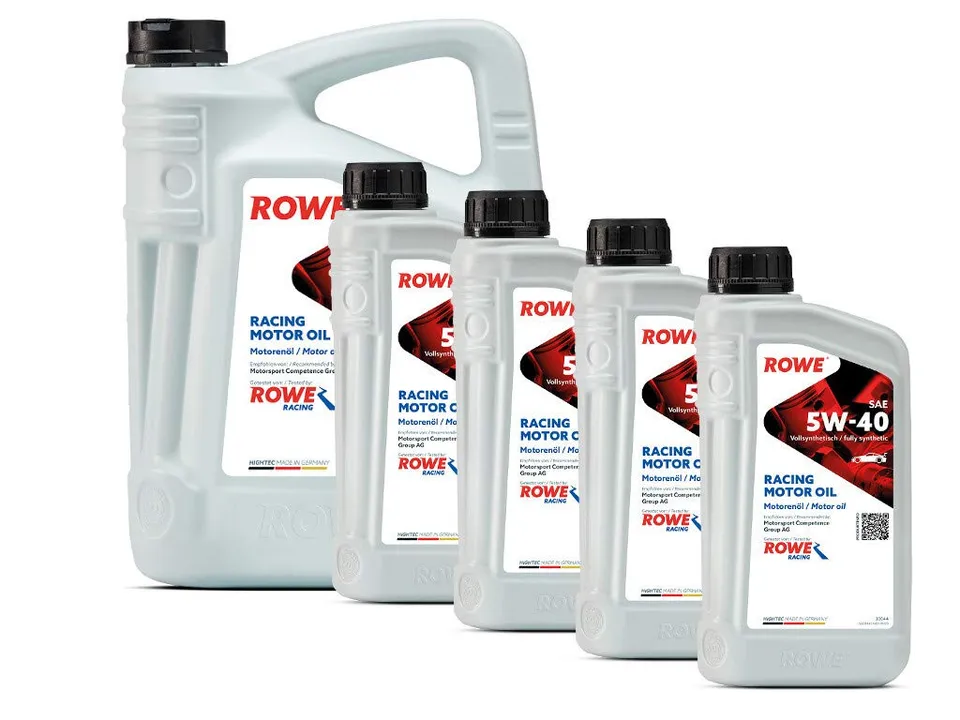 rowe-hightec-racing-motor-oil-sae-5w-40-9-liter-5l-4l-vollsynthetik image 1