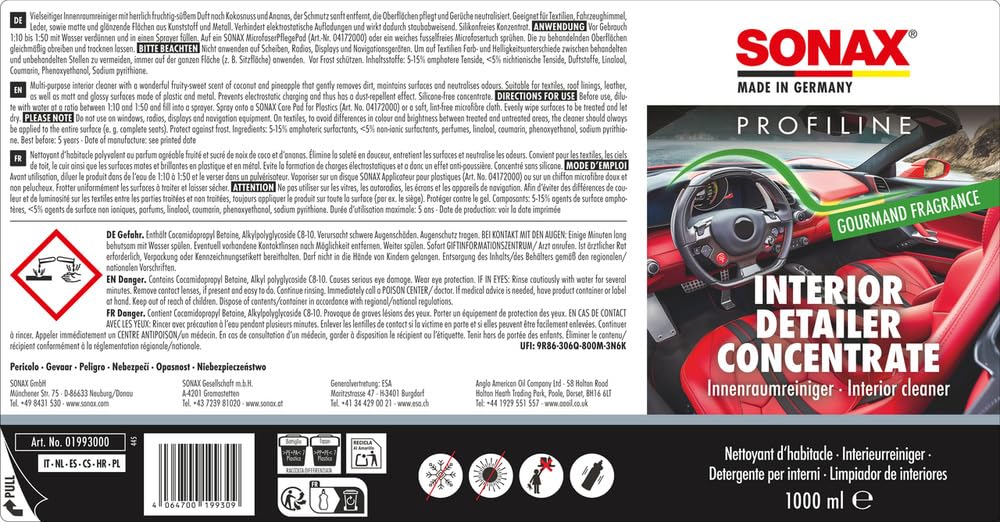 sonax-profiline-interior-detailer-concentrate-1-liter image 2