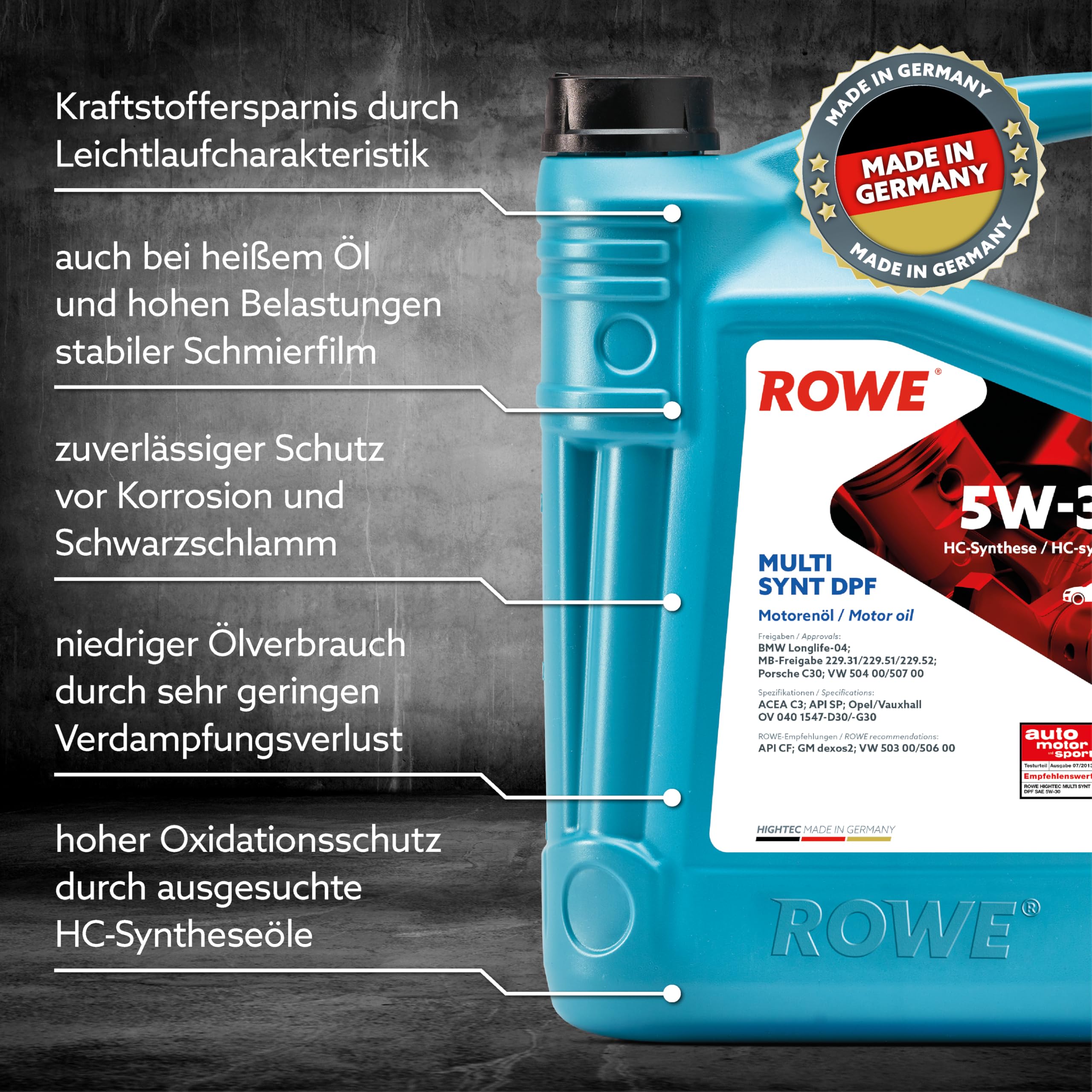 rowe-hightec-multi-synt-dpf-motoren-l-sae-5w-30-5-liter image 3