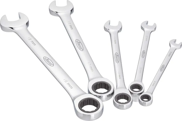 vigor-v2820-ratschen-ring-maulschl-ssel-satz-lang-5-teilig-mit-rolltasche image 1