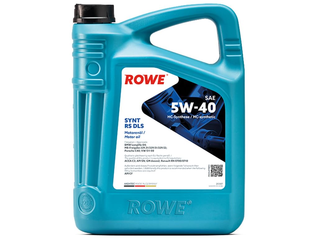 rowe-hightec-synt-rs-dls-sae-5w-40-motoren-l-15-liter-3x-5l image 2