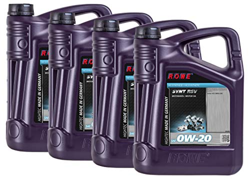 rowe-hightec-synt-rsv-sae-0w-20-20-liter-4x5l-vollsynthetisches-motor-l-f-r-volv image 3