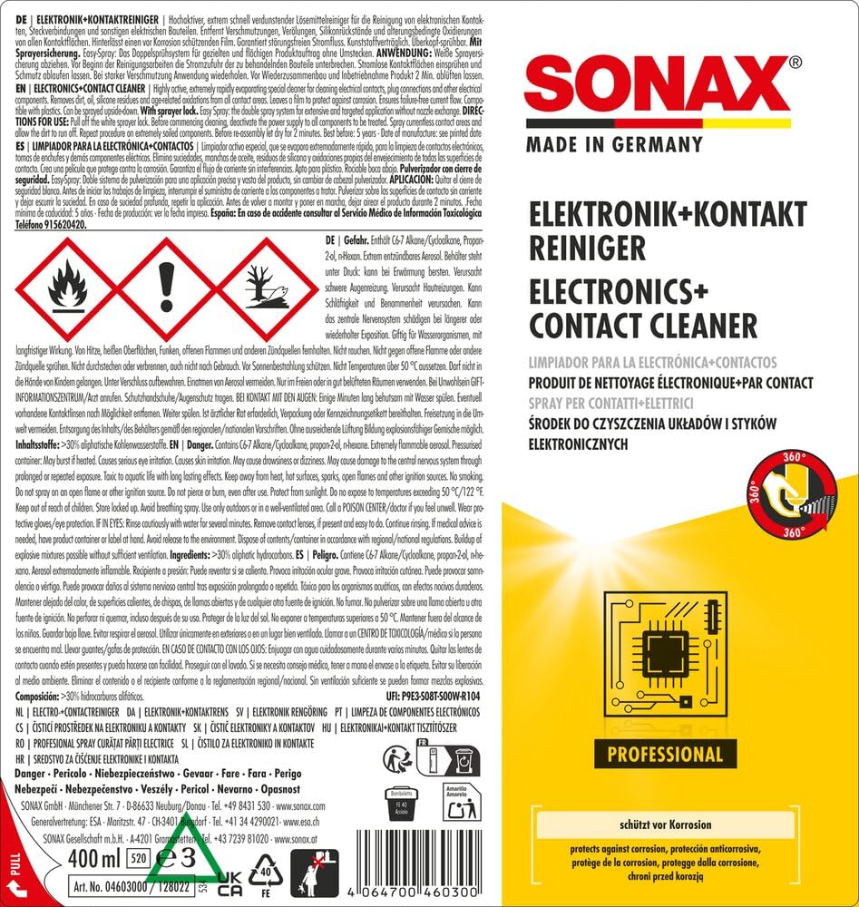 sonax-elektronik-kontaktreiniger-mit-easyspray-400-ml-kontaktreiniger-f-r-steckv image 2