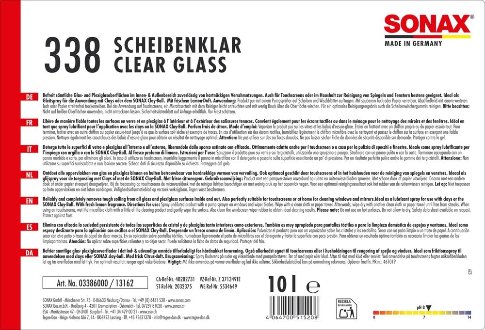 sonax-scheibenklar-scheibenreiniger-10-liter-art-nr-03386000 image 2