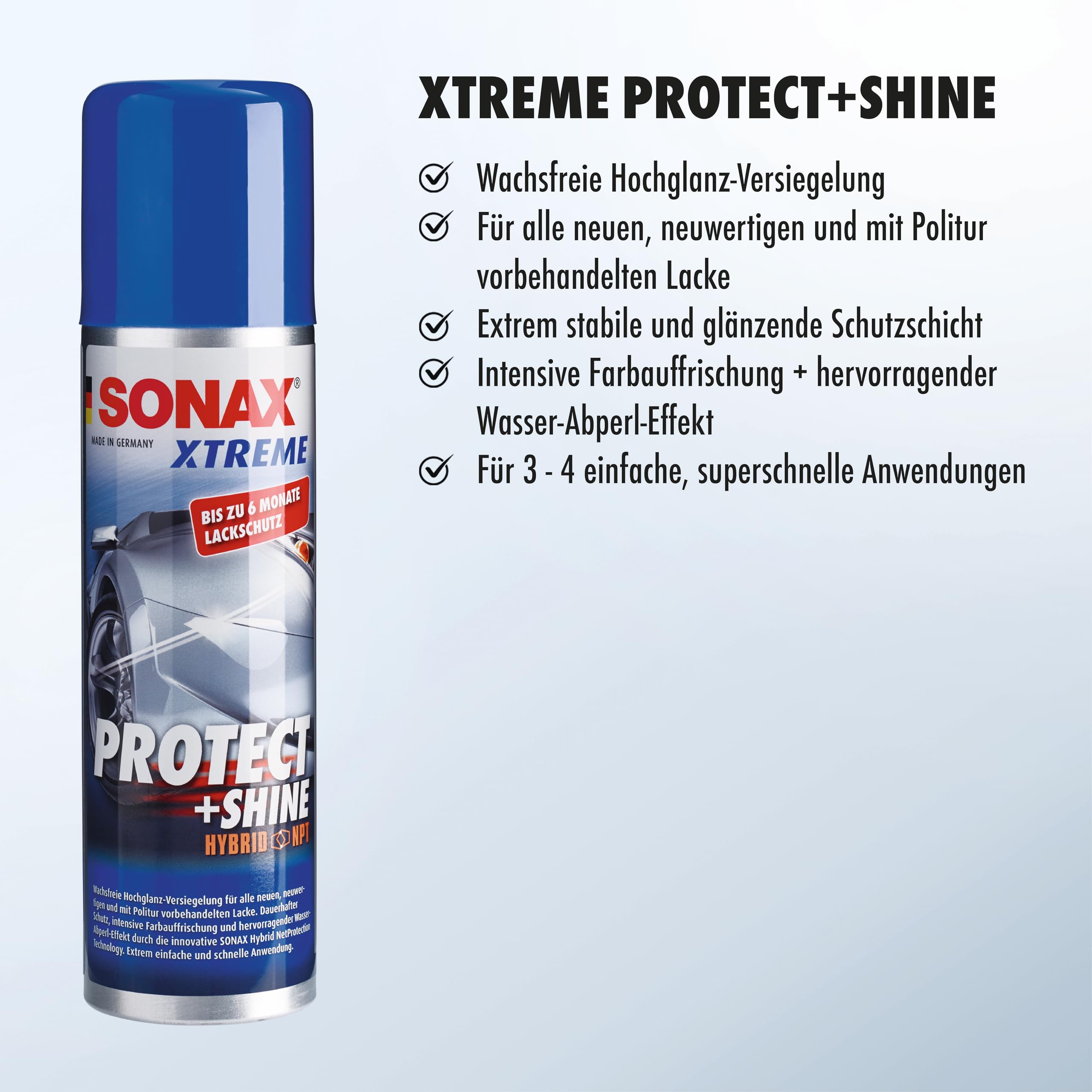 sonax-xtreme-protect-shine-hochglanz-versiegelung-210-ml-mit-schwamm-und-tuch image 3