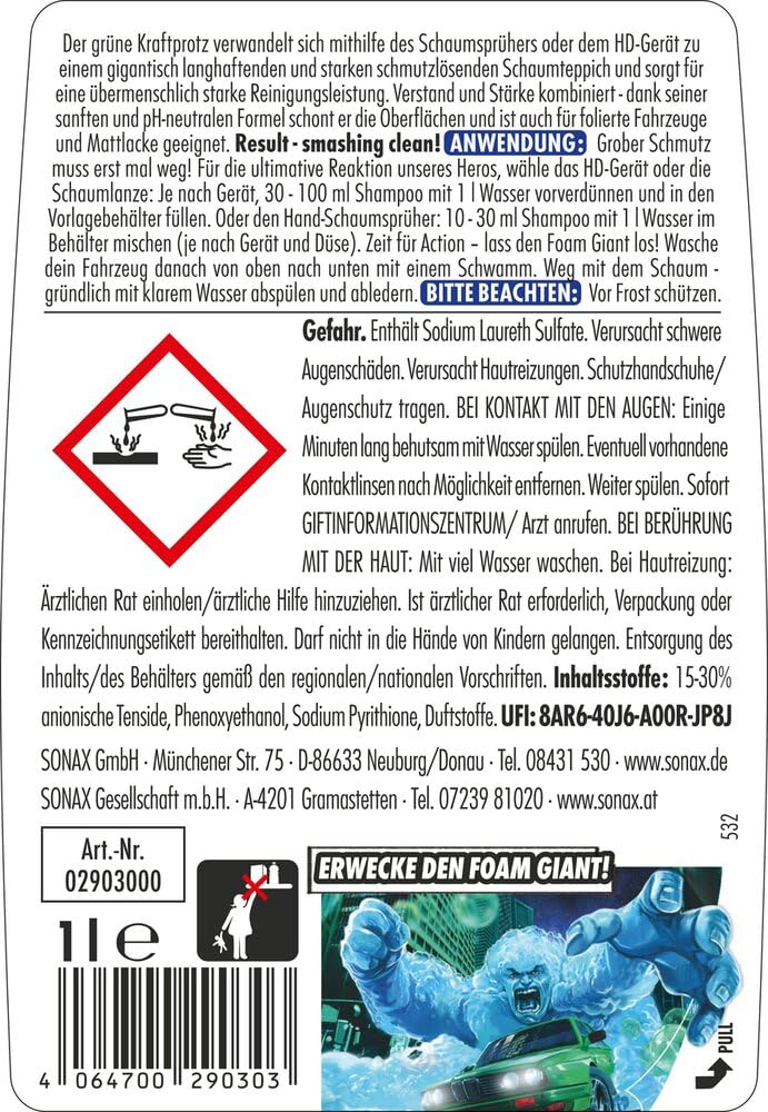 sonax-xtreme-foam-giant-snow-foam-1-liter image 2