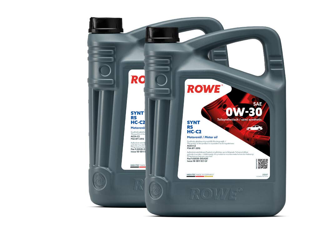 rowe-hightec-synt-rs-sae-0w-30-hc-c2-motor-l-10-liter-2x5l-hc-synthese-pao-f-r-m image 2