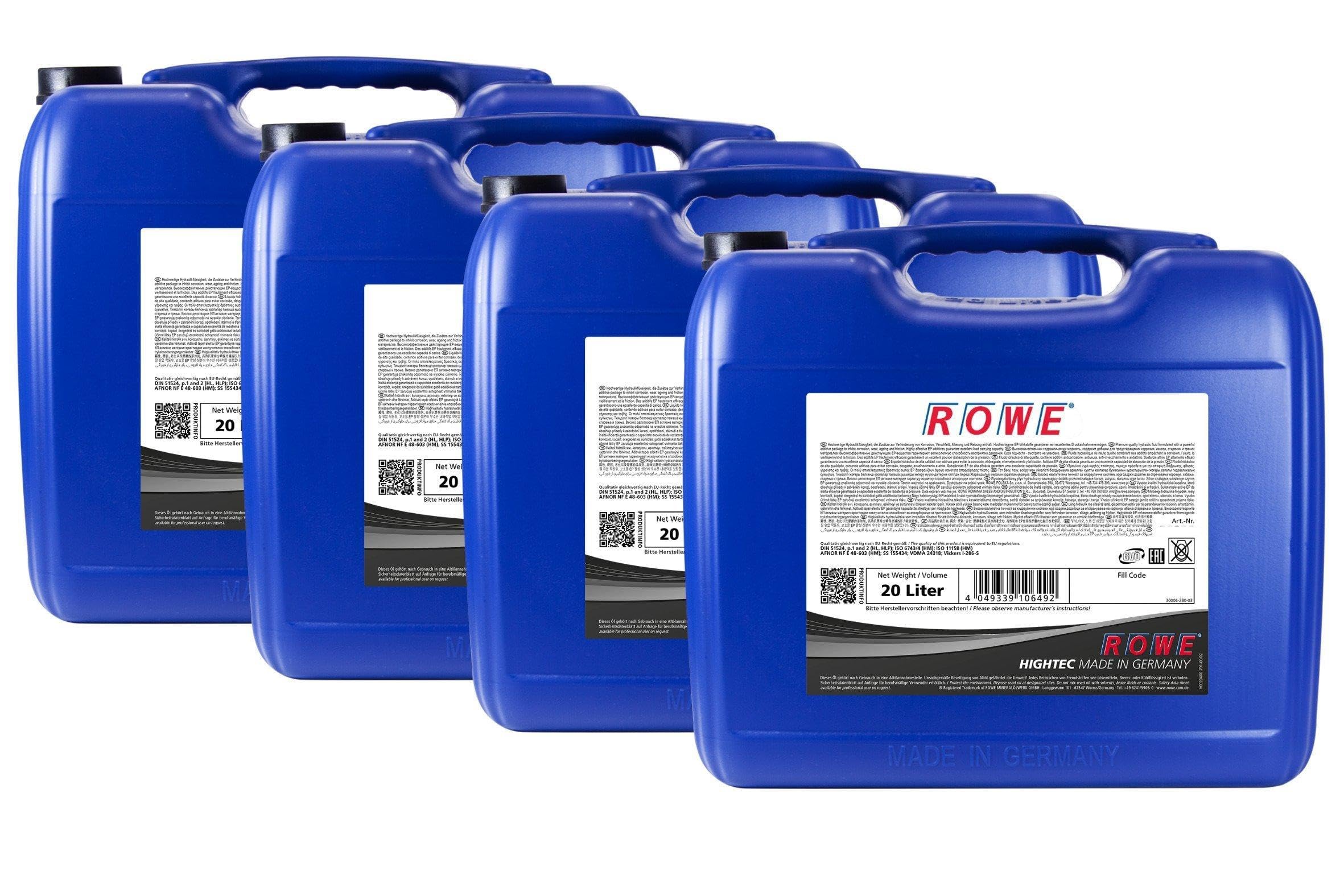rowe-hightec-supertrac-sae-10w-40-stou-multifunktions-l-80-liter-4x20l-20055 image 1