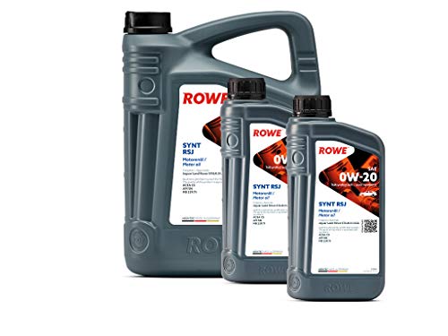 rowe-hightec-synt-rsj-sae-0w-20-motor-l-7-liter-5l-2l-f-r-otto-und-hybridmotoren image 2