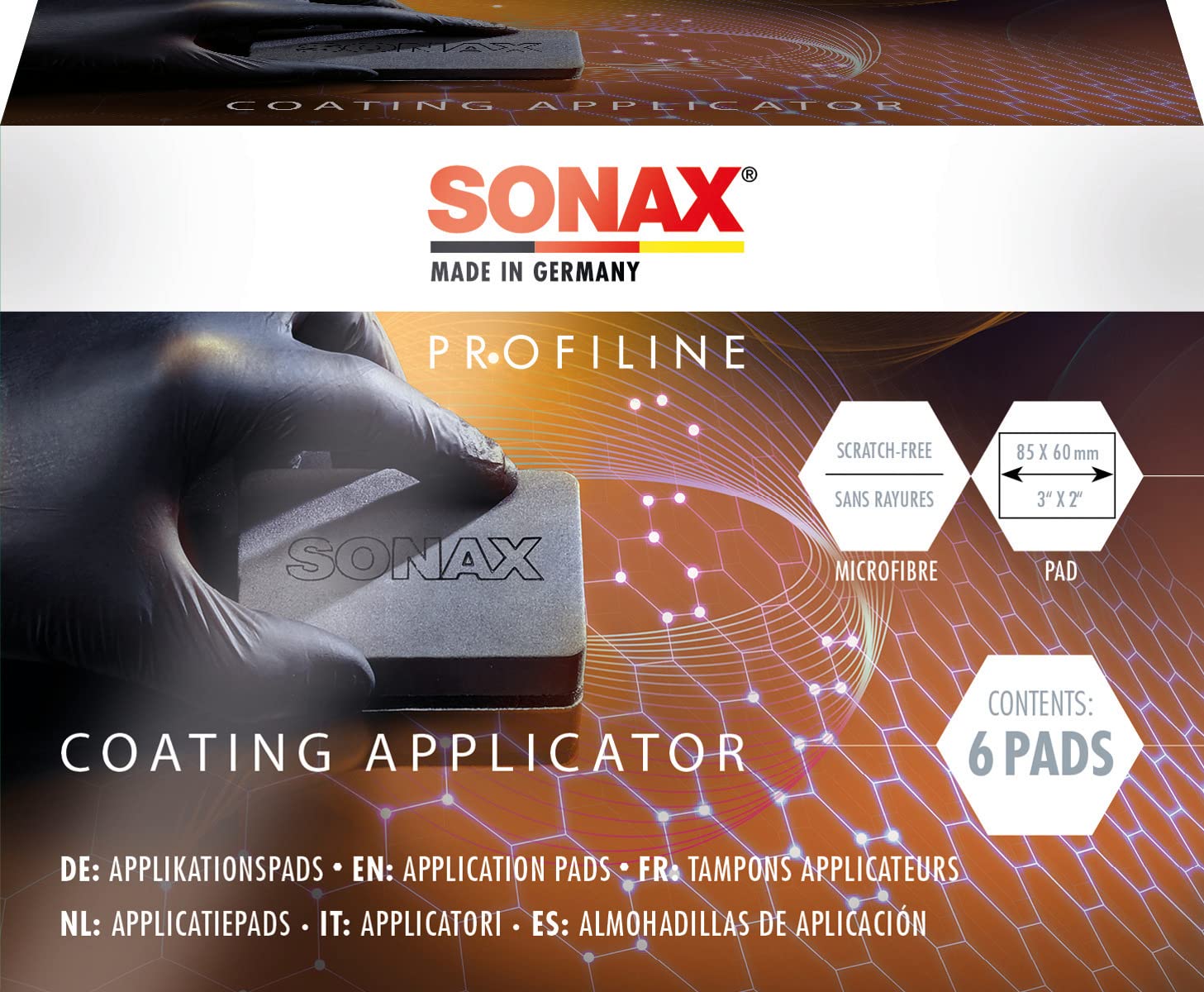 sonax-profiline-coating-applicator-6-st-ck-spezial-applikationspads-f-r-coatings image 3