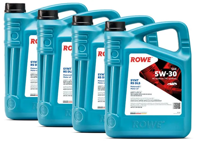 rowe-hightec-synt-rs-dls-sae-5w-30-motoren-l-20-liter-4x-5l image 1