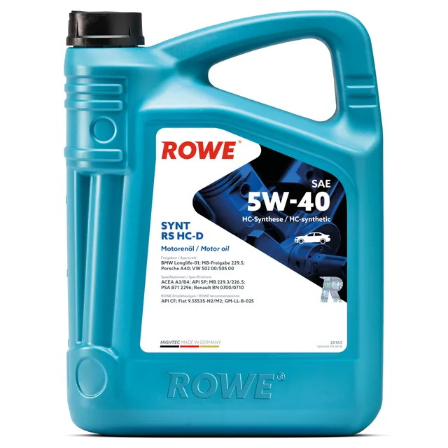 rowe-hightec-synt-rs-hc-d-sae-5w-40-5-liter-motoren-l image 1
