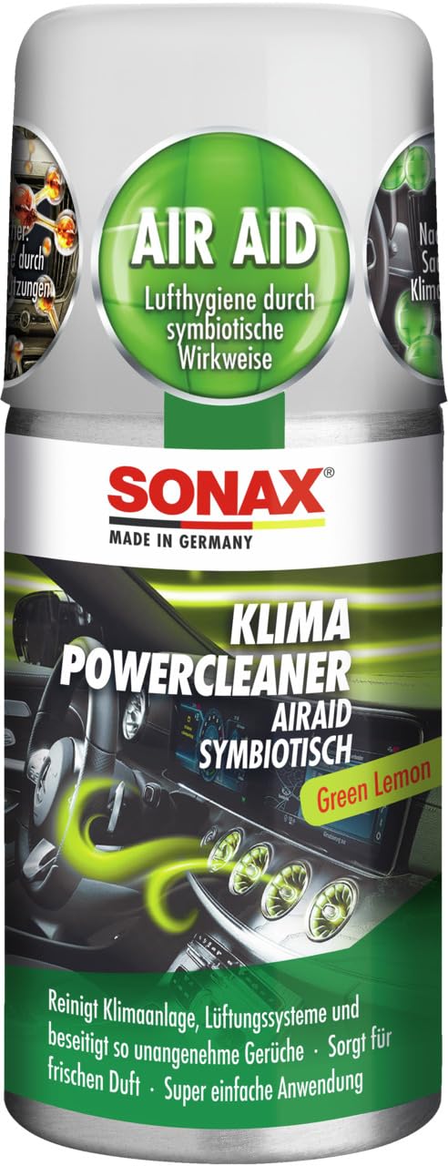 sonax-klimapowercleaner-airaid-green-lemon-klimaanlagenreiniger-100-ml image 1