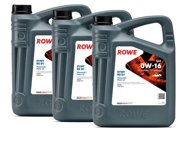 rowe-hightec-synt-rs-d1-sae-0w-16-motor-l-3x5l-15-liter-f-r-hybrid-und-benzinfah image 1