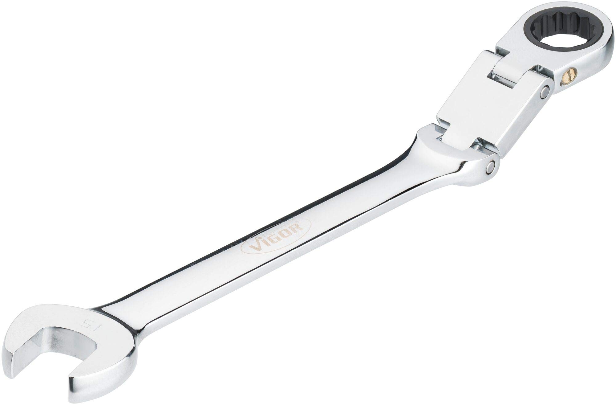 vigor-ratschen-ring-maulschl-ssel-doppelgelenk-sw-15-mm image 1