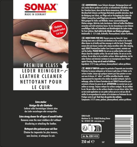 sonax-premium-class-lederreiniger-250-ml-mit-schaumapplikator image 8