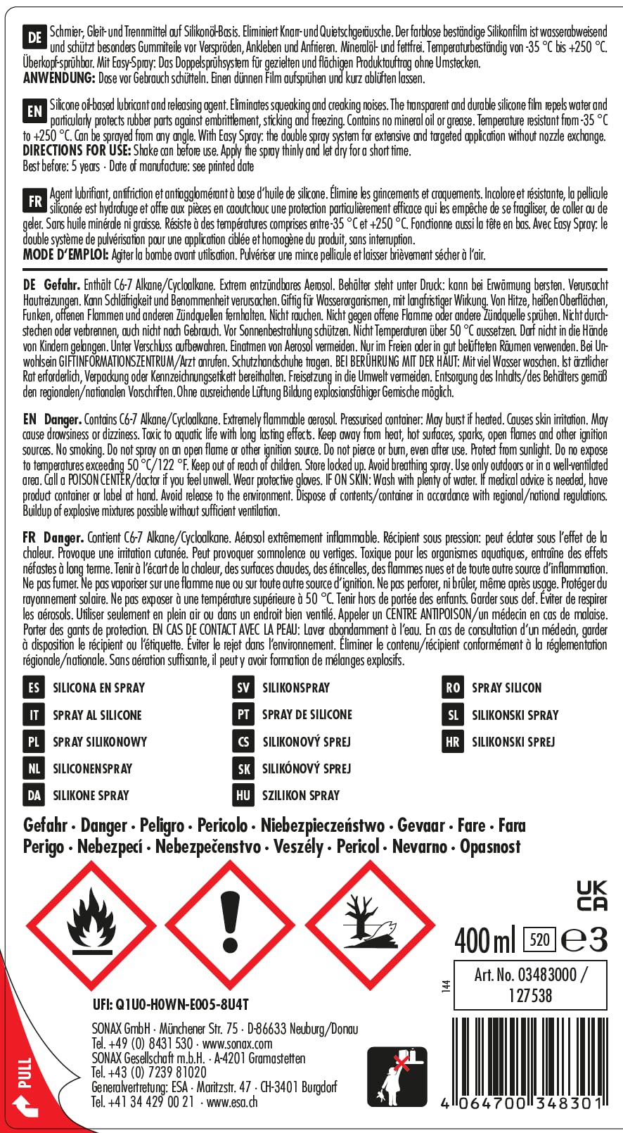 sonax-silikonspray-mit-easyspray-gleit-und-pflegespray-400-ml image 2