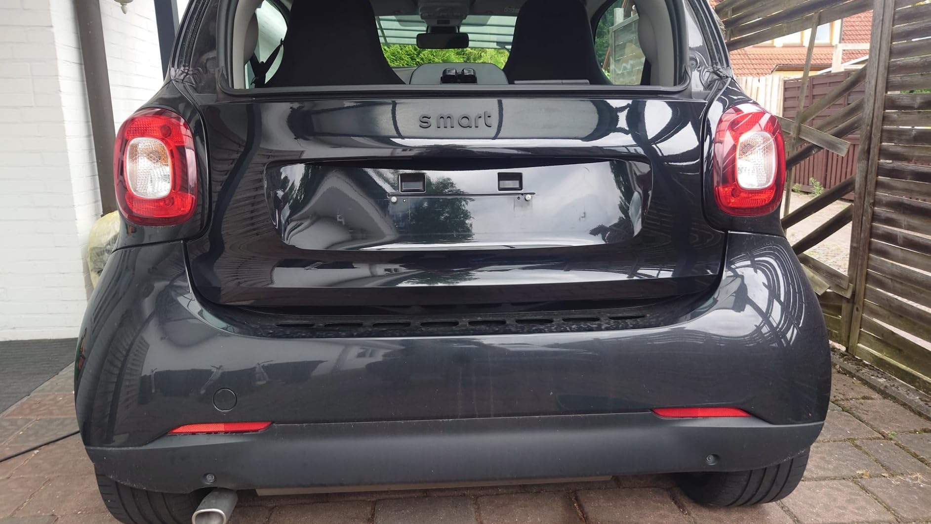 Perfekt für blaue Autos