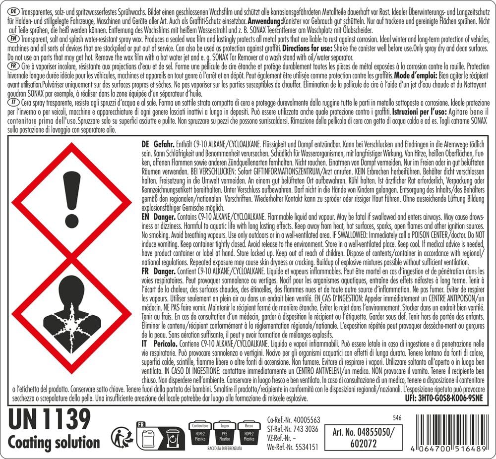 sonax-spezialkonservierungswachs-transparent-5-liter image 2