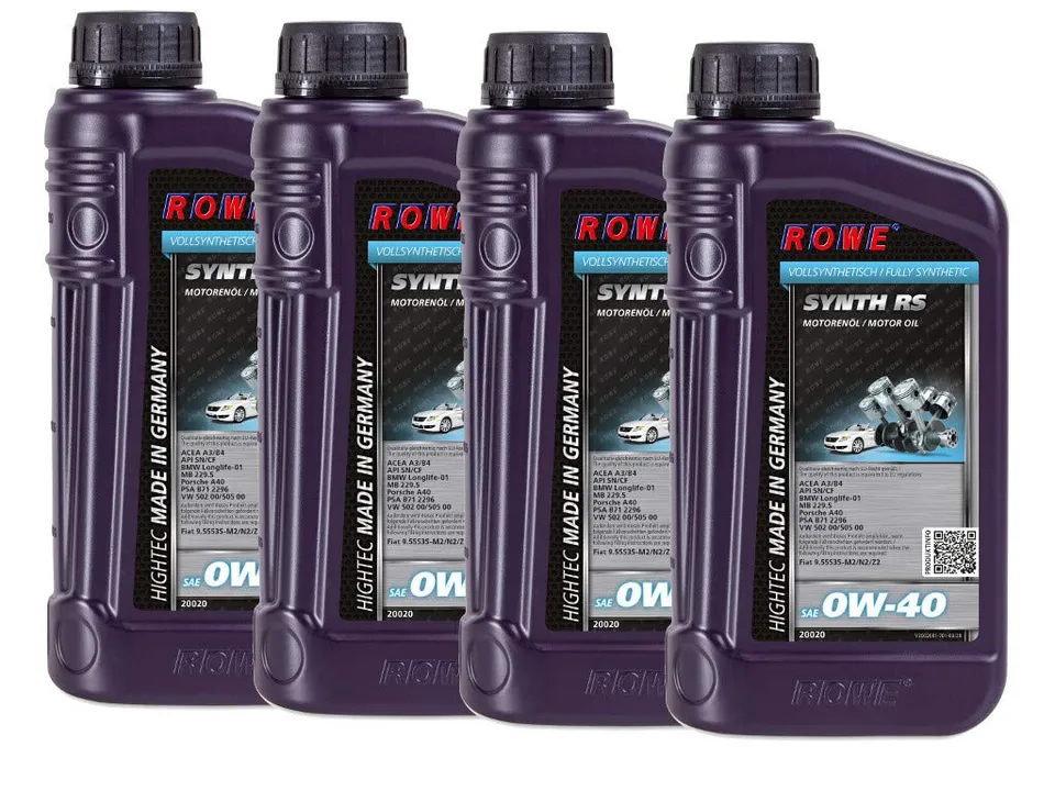 rowe-hightec-synth-rs-sae-0w-40-motoren-l-4-liter-4x1l image 1